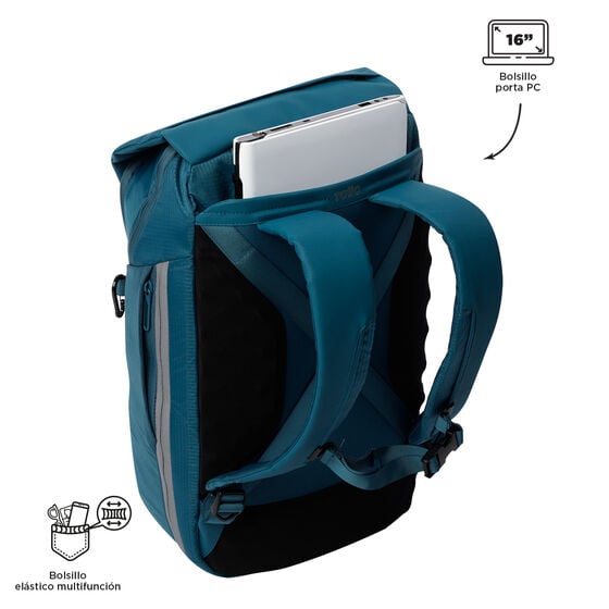 Mochila Dual - Moroccan Blue image number 7