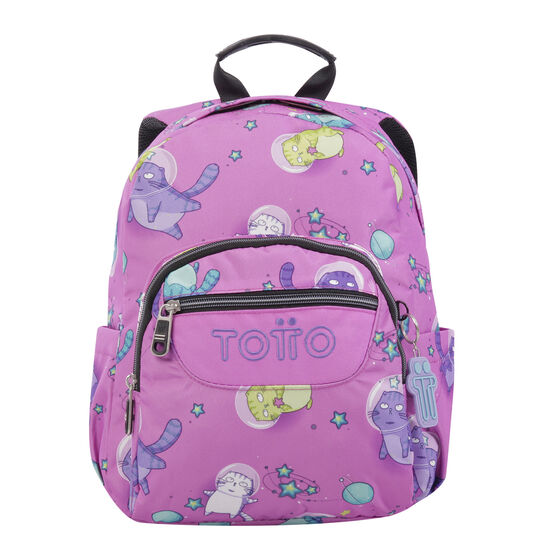 Mochila Tempera - Gatos astronautas image number 1