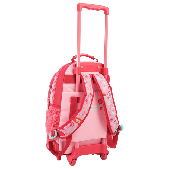 Mochila escolar pequeña con ruedas - Liry image number 4