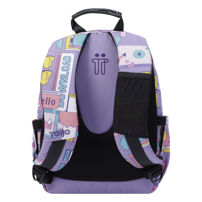 Mochila escolar morado ciber - Tempera image number null