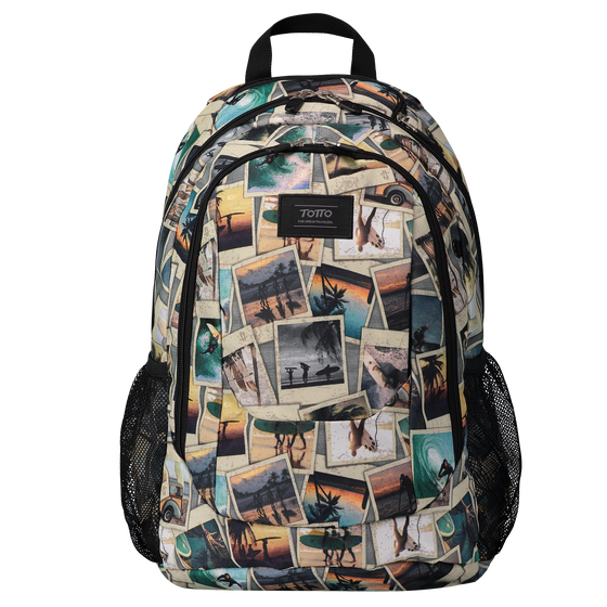 Mochila para ESO y Bachillerato Goctal Gris Totto.es