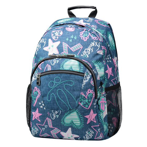 Mochila escolar adaptable a carro Acuareles - 9FN image number 2