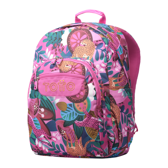 Mochila Acuareles - Tropical jaguar image number 2