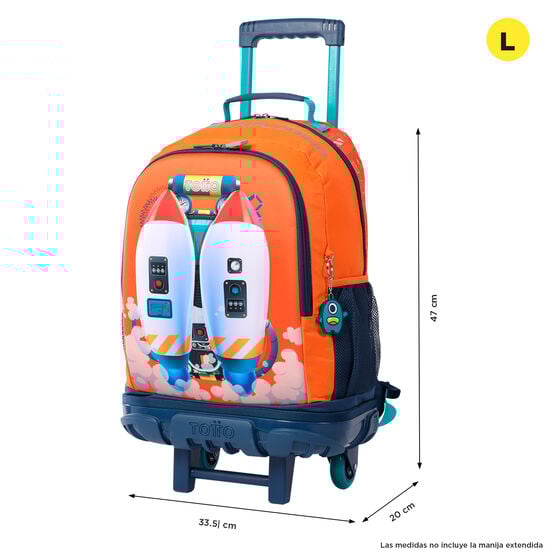 Mochila de ruedas Cohety L image number 2