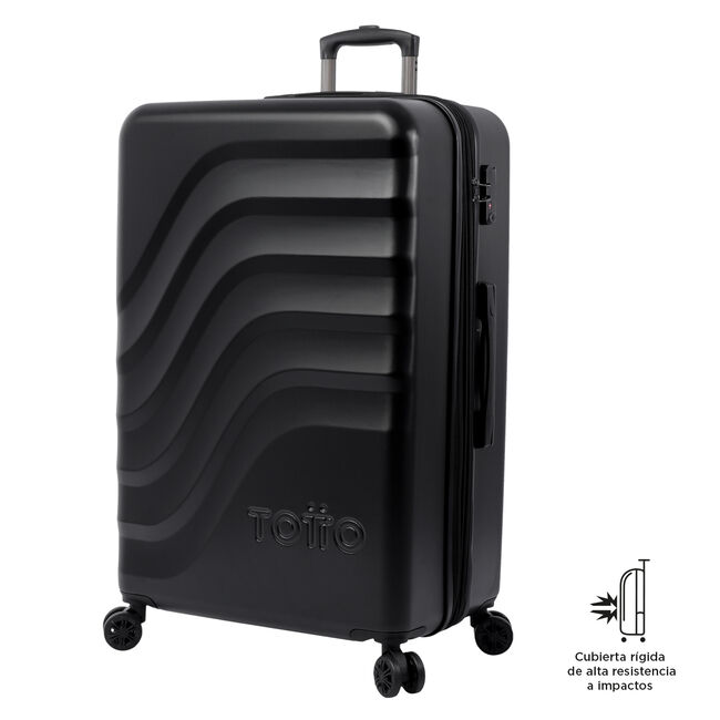 Maleta trolley grande color negro - Bazy + image number null