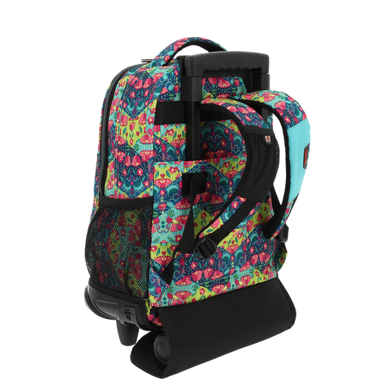 Mochila escolar con ruedas Renglones - 6LT image number 6
