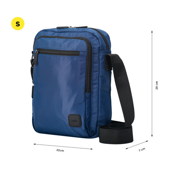 Bolso bandolera Bayonne - Azul image number 3