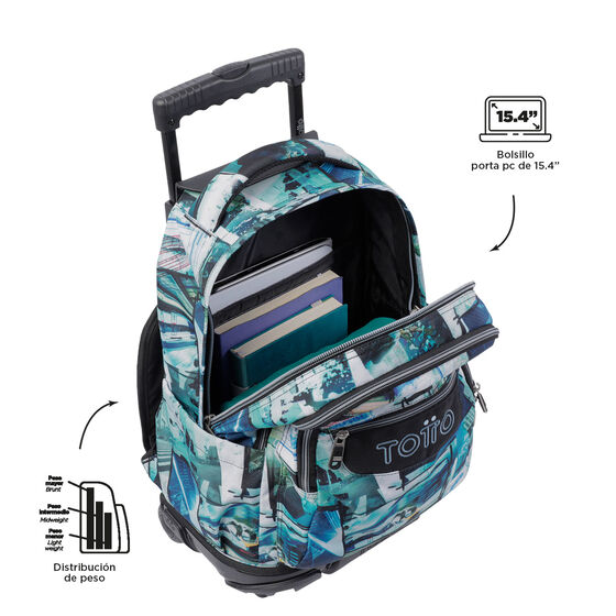 Mochila Renglones - Postales y casetes image number 5