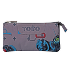 Estuche Tablero - Gris con robots image number 1