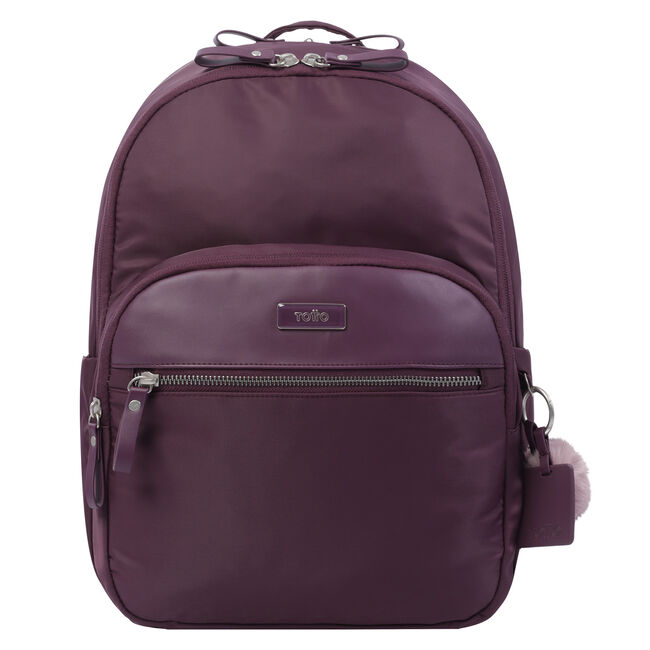 Mochila mujer para portátil 13 color morado - Adelaide 3
