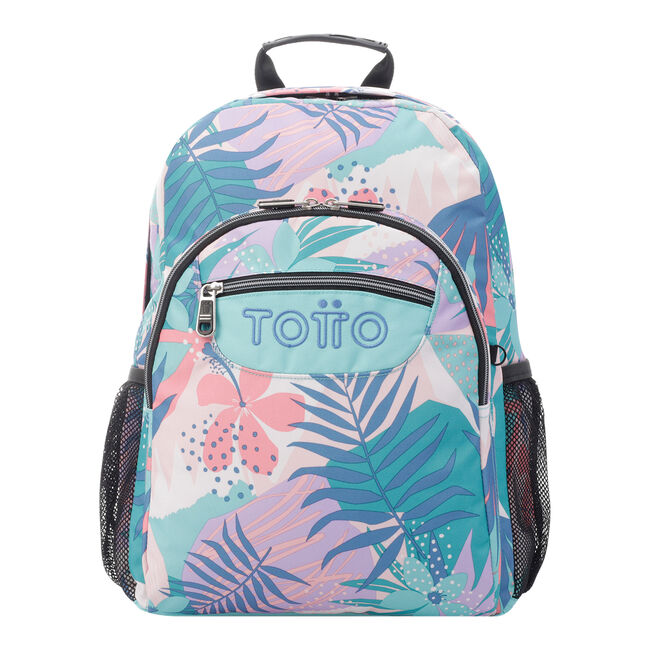 Mochila escolar adaptable a carro tropicales -