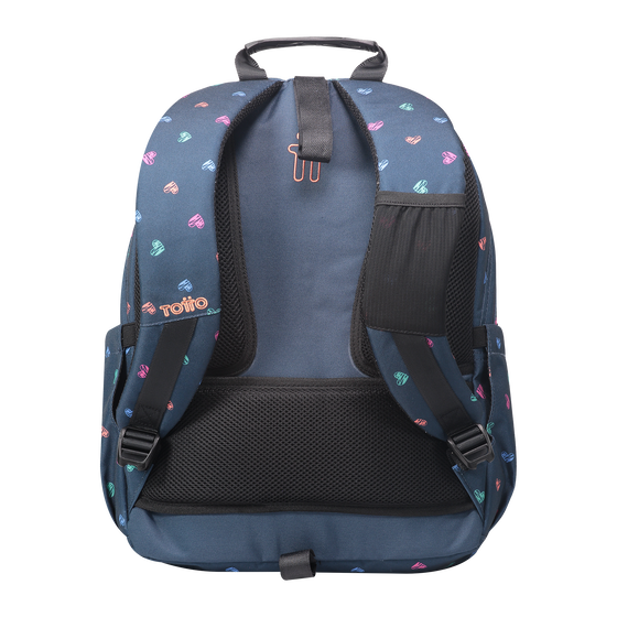 Mochila Acuareles - Estampado corazones image number 3