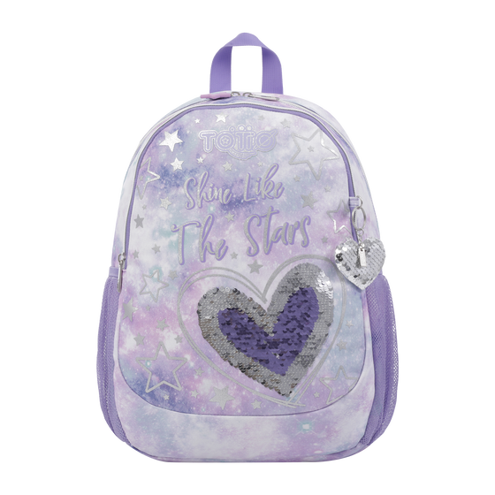 Mochila Shiny Heart M image number 1