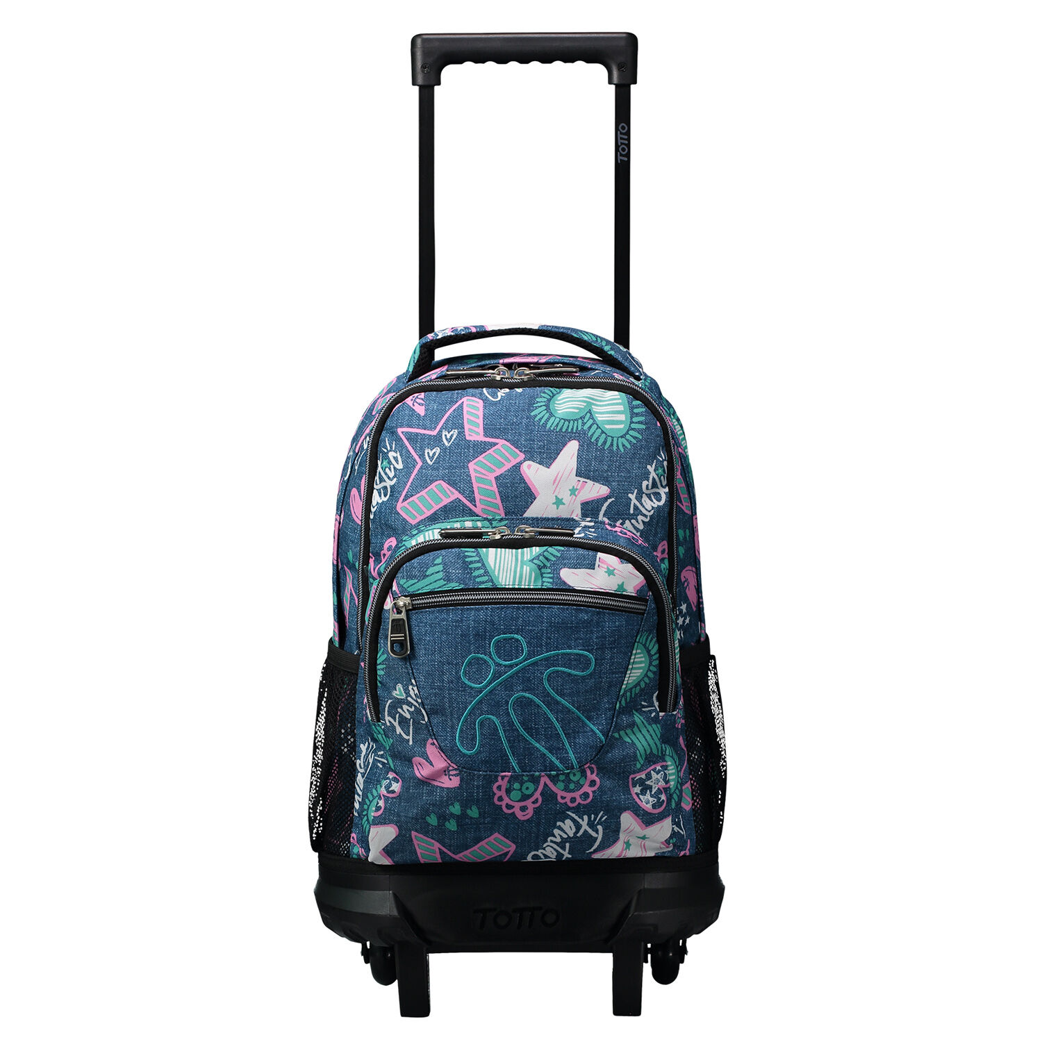 Mochila escolar peque a ruedas Resma