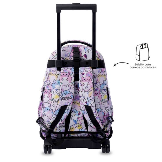 Mochila desmontable Tiza Glitter - Paws image number 4
