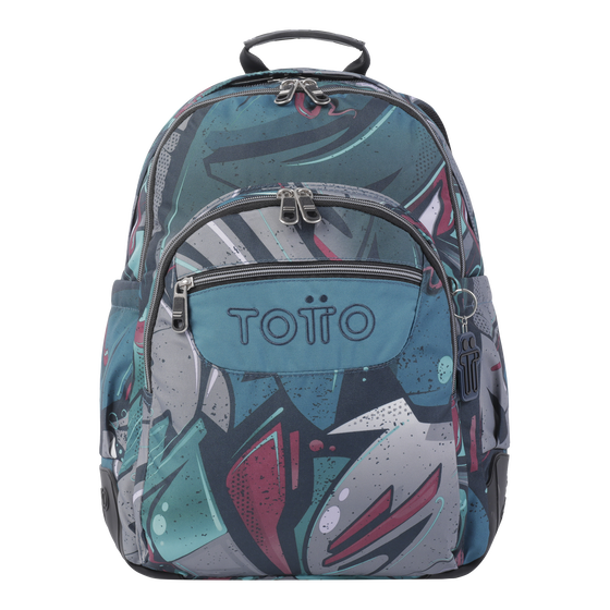 Mochila Crayoles - Lienzo eco-friendly image number 1