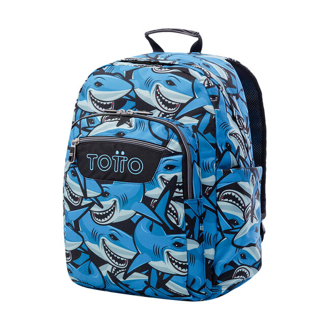Mochila escolar tiburones - Gommas image number null