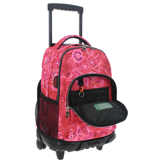 Mochila escolar con ruedas Renglones - 1ID image number 5