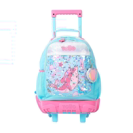 Mochila de ruedas Pink Ocean M image number 1