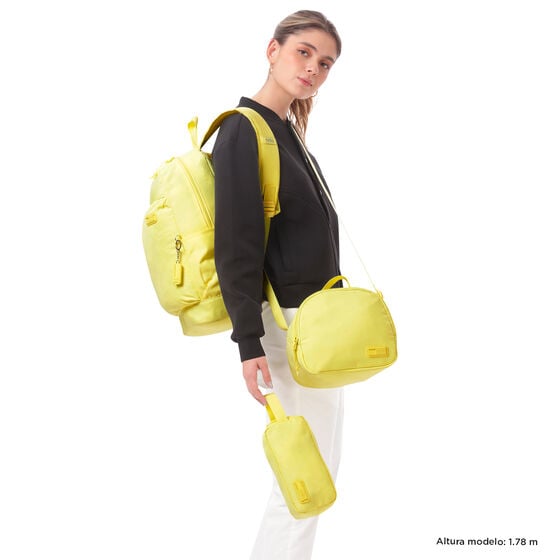 Pack X 3 Mochila + Portameriendas + Estuche Yuno - Yellow Iris image number 2