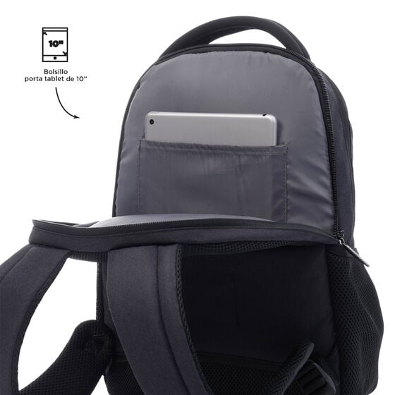 Mochila Deleg - Negro image number 6