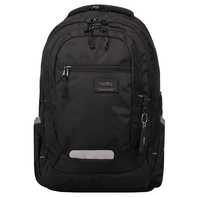 Mochila casual eco-friendly negro - Eufrates