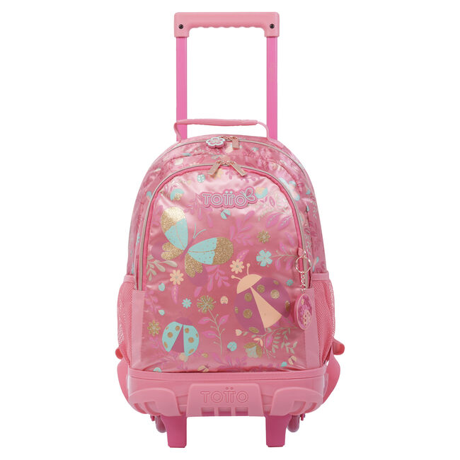 Mochila mediana con ruedas - Catarina - Rosa |