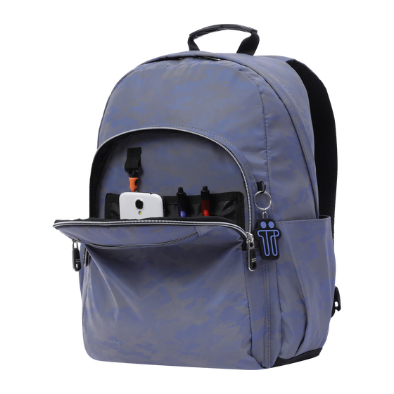 Mochila Acuarel - Morado camuflaje image number 5