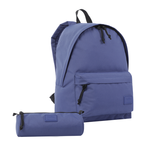 Pack mochila + estuche Kalex - Azul oscuro image number 1