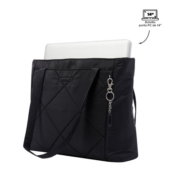 Bolso shopper Arlet - Negro 2 image number 5