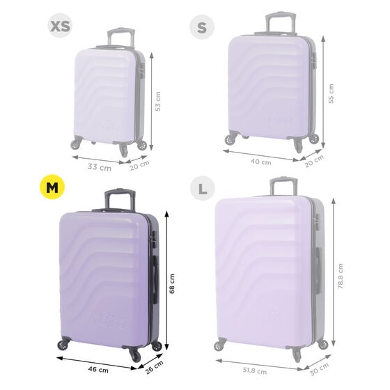 Maleta Bazy M - Morado image number 3
