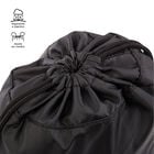 Mochila Curvi - Negro image number 3