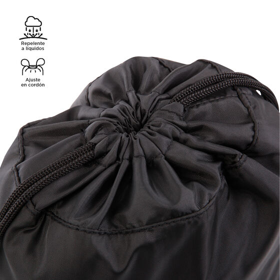 Mochila Curvi - Negro image number 3