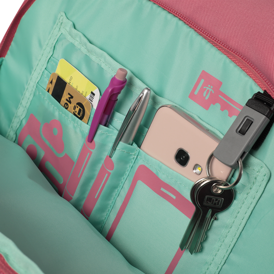 Mochila escolar con ruedas - Yeil image number 5