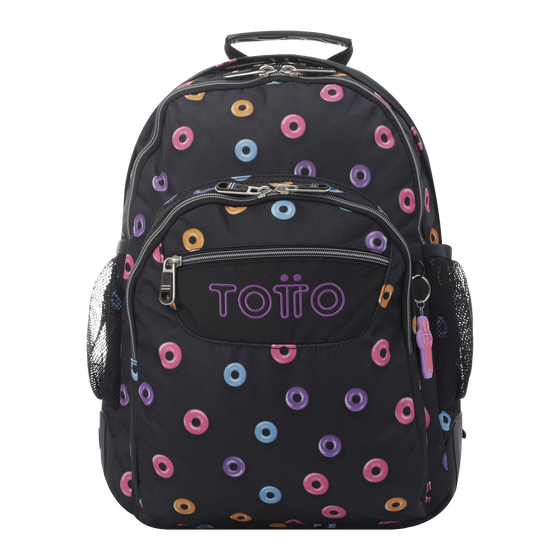 Mochila Crayoles - Donuts image number 1