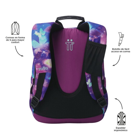 Mochila Gommas Glitter - Star Butterfly image number 4