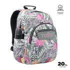 Mochila Acuareles - Tropical Cebras image number 7