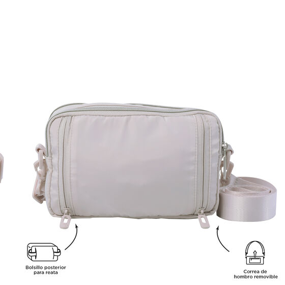 Bolso-riñonera Funty - White Sand image number 4