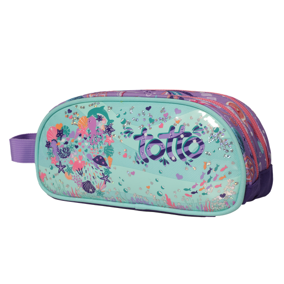 Estuche escolar doble compartimento - Confetti Happy image number 2