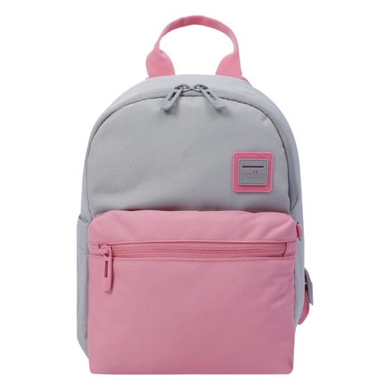 Mochila color gris y rosa - Dragonary image number 1
