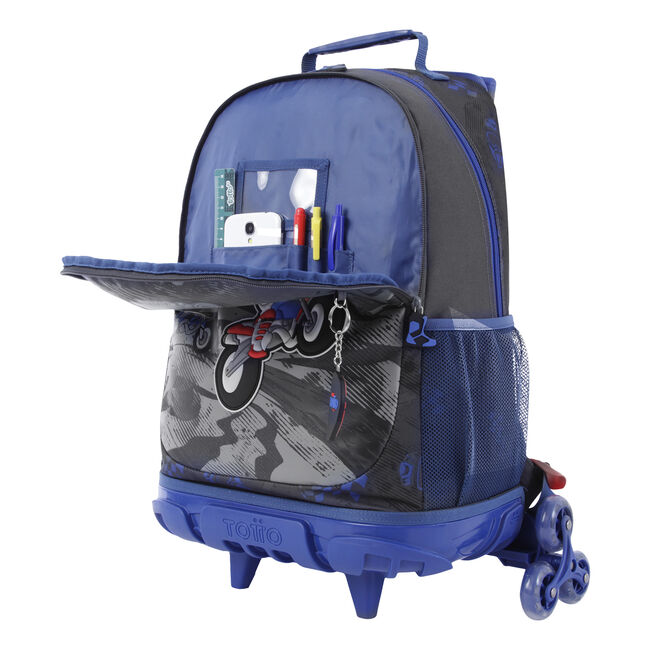 Automático Marchito Ambigüedad MOCHILA ESCOLAR GRANDE 3 RUEDAS - KROSS