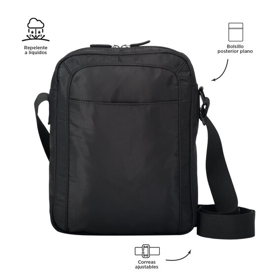 Bolso bandolera Bayonne - Negro image number 4