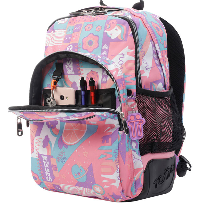 Organizar Prematuro ataque Mochila escolar helados y frutas - Crayoles - MULTICOLOR | Totto.es
