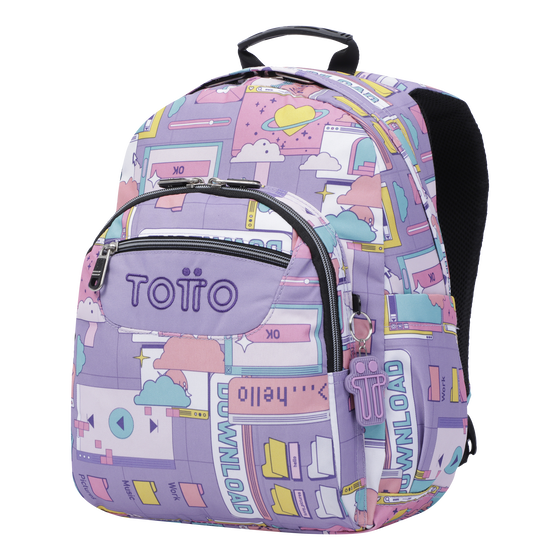 Mochila Gommas - Morado ciber image number 2