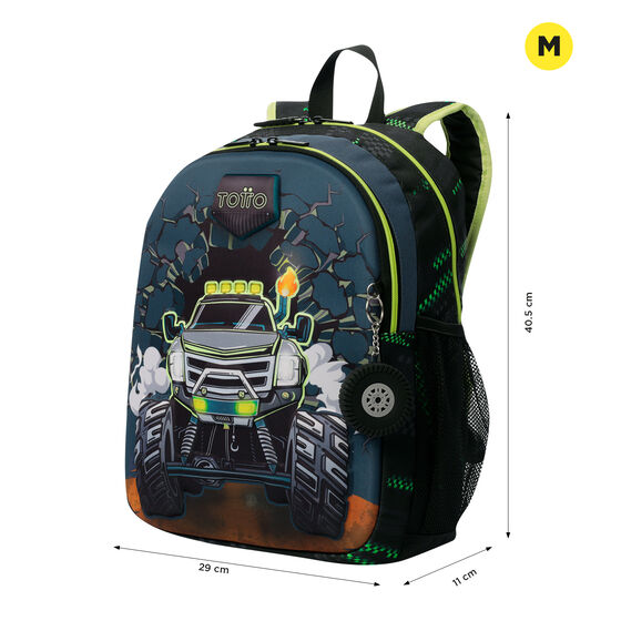 Mochila Monster Race M image number 3