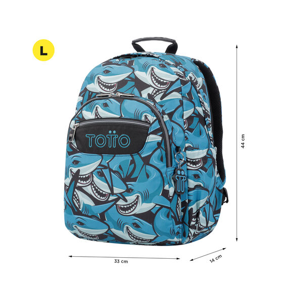Mochila Acuareles - Tiburones image number 3