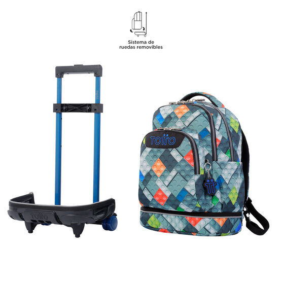 Mochila Desmontable Tiza - Bloques image number 6