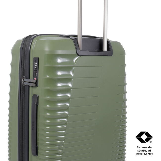 Maleta trolley mediana color verde - Traveler image number null