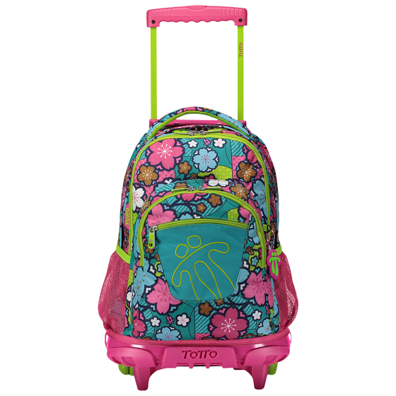 Mochila escolar con ruedas Renglones - 9LJ image number 1