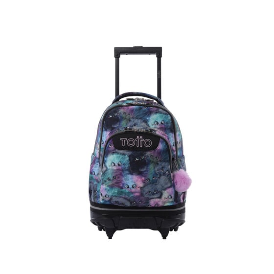 Kit escolar mochila de ruedas + estuche Kitten image number 2
